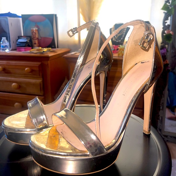 Shoes Gold High Heels Poshmark